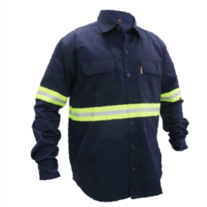 Camisa Azul C/ Reflectivo