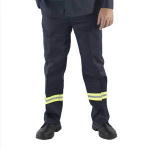 Pantalón gabardina con reflectivo - Azul marino