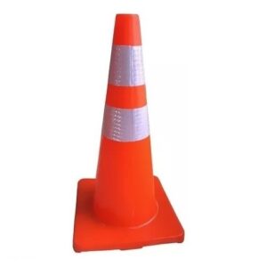 Cono pvc 75cm de 2 bandas